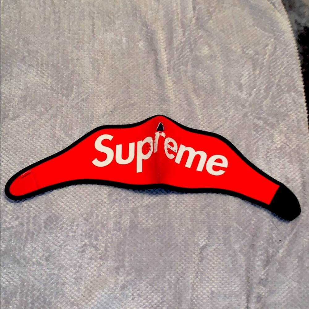 Supreme Face mask Velcro